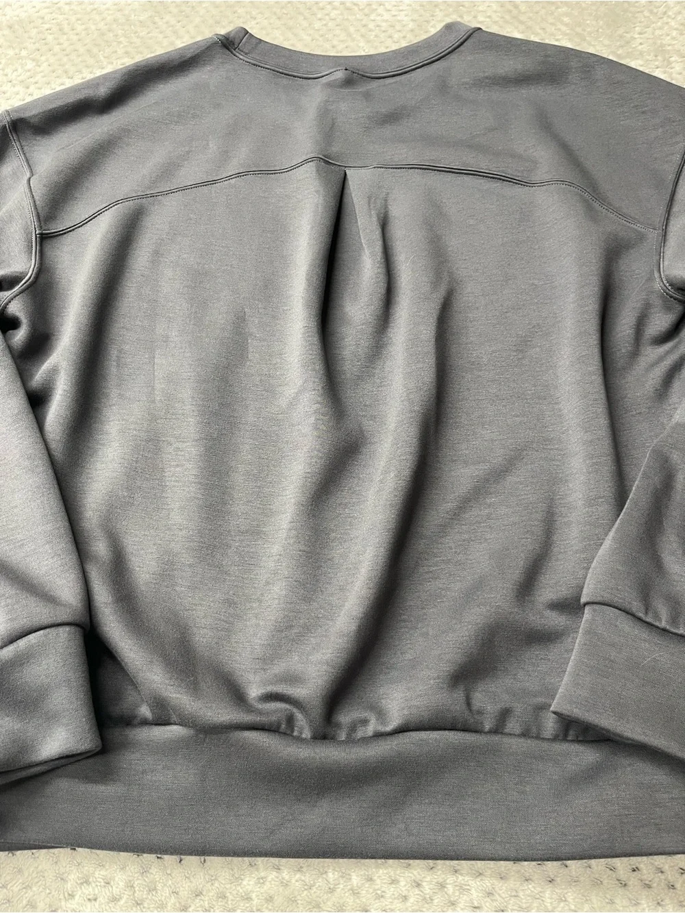 Women's Charcoal Crewneck Sweatshirt - Unbranded